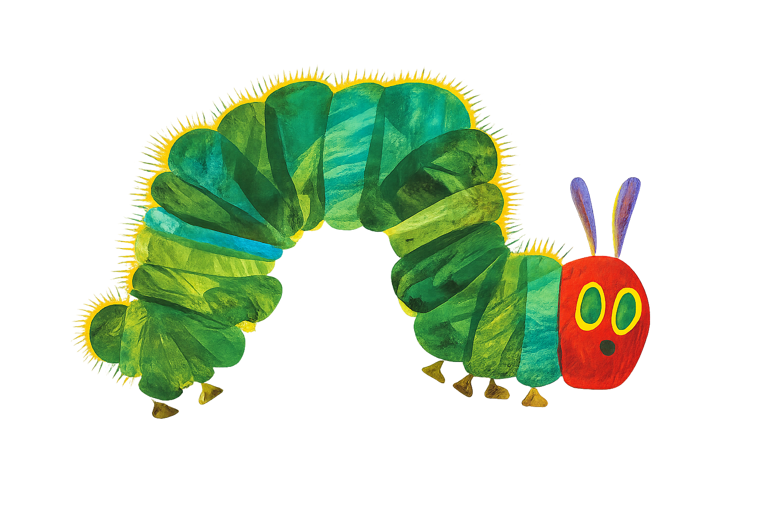 reading caterpillar