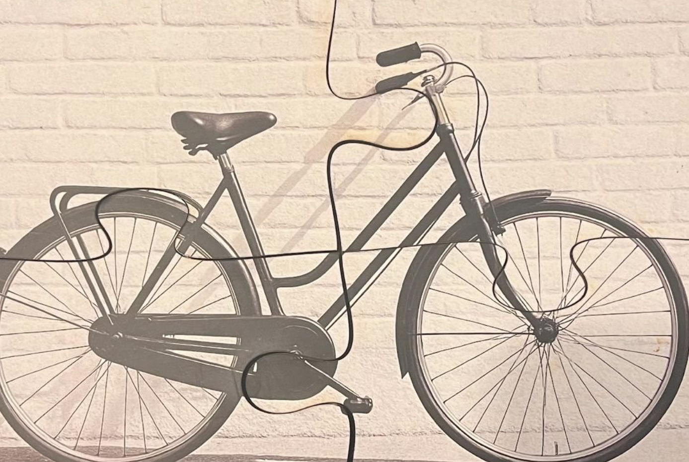 vintage bicycle therapeutic puzzle