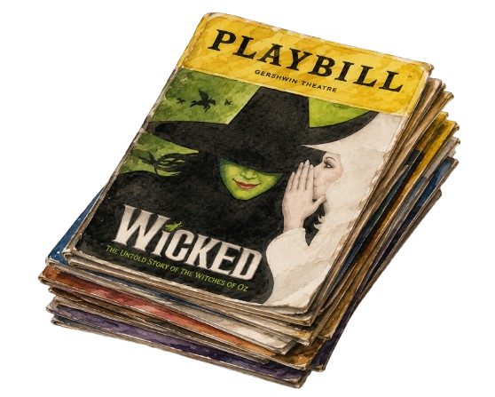 the playbill pile